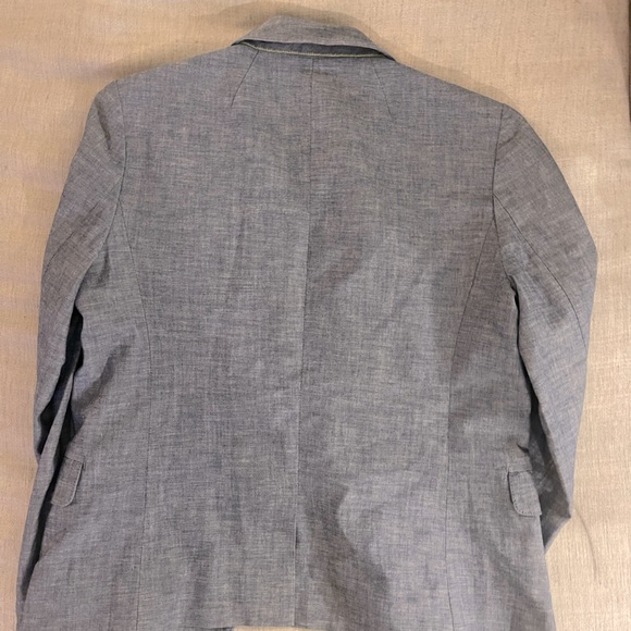 J Crew Jean Chambray Blazer - Picture 5 of 5